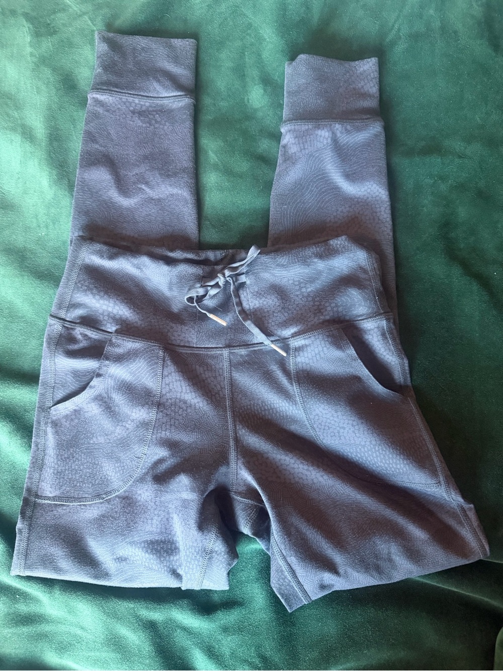 Born Primitive Slate Blue High-Rise Leggings with Pockets